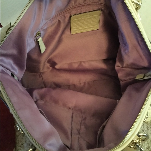 Coach Madison Lindsey Vintage Python Snakeskin Leather Satchel Purse Bag y2k - Picture 3 of 8